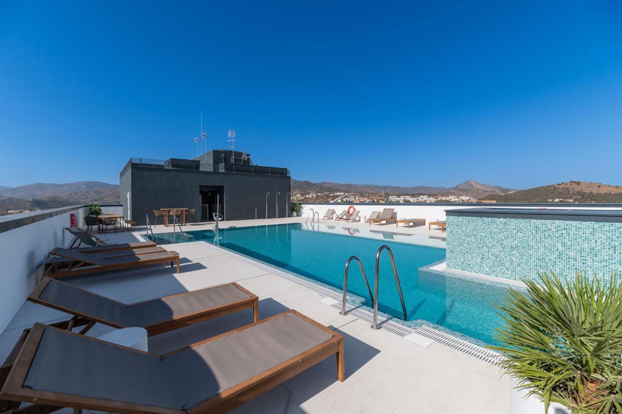 Xpce Urban 4 Malaga Skyline - Free Parking Apartment Exterior photo